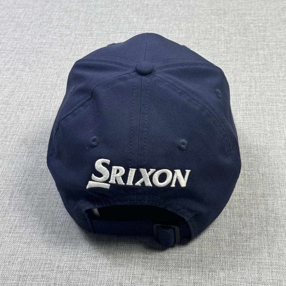 Srixon Golf Mens Hat Cap Strap Back One Size Blue Breathable Adjustable